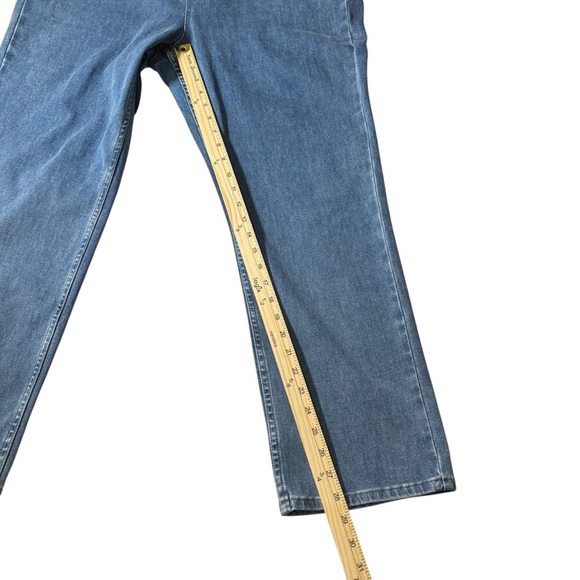 Soft Surroundings Ultimate Denim Pull-On Slim Leg Jeans Size XL Casual Stretch - Picture 13 of 16